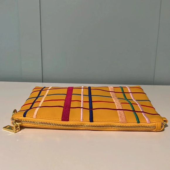 Studio DIY Can’t Clutch This Yellow Plaid Clutch. Like New. - Picture 9 of 9